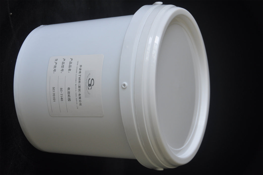 Power battery silicone adhesive